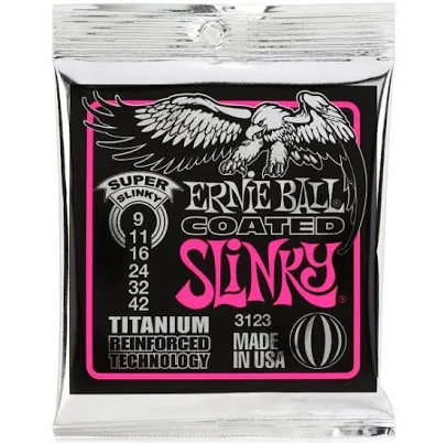 Ernie Ball Super Slinky Electric Guitar Strings