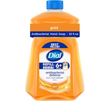 Dial Antibacterial Liquid Hand Soap Refill
