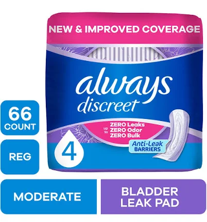 Always Discreet Moderate Incontinence Pads