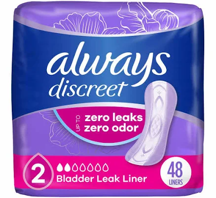 Always Discreet Incontinence Liners