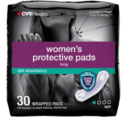 CVS Women's Protective Pads Moderate Absorbency