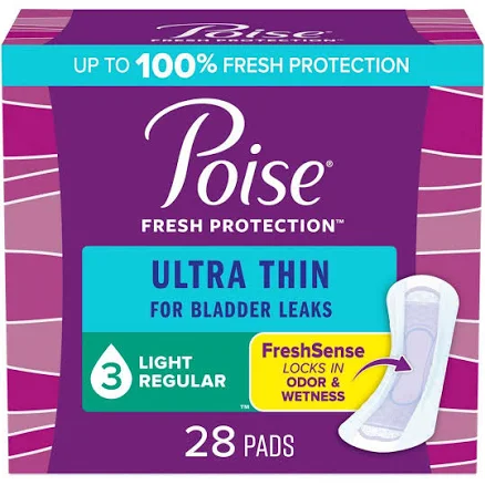 Poise Ultra Thin Incontinence Pads