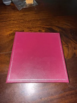Helzberg Diamonds Empty Jewelry Presentation Gift Box Burgundy Large