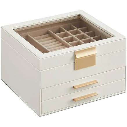 Slickblue Multi-layer Jewelry Organizer Storage Box