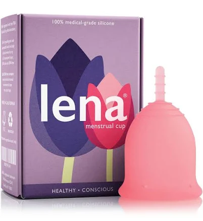 Lena Menstrual Cup - Large-Pink