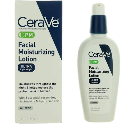 CeraVe PM Facial Moisturizing Lotion
