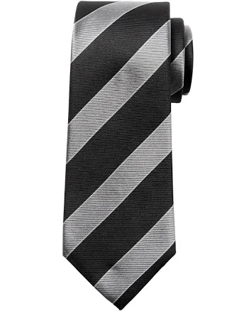 Banana Republic $59.50 Men University Stripe Silk Nanotex Tie