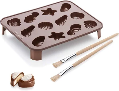 Tescoma Delicia Silicone Chocolate Praline 2 Brushes