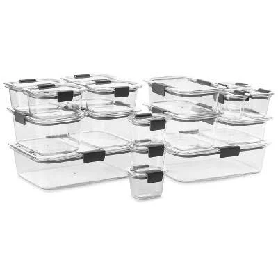 Rubbermaid Brilliance 36-Pc. Food Storage Set