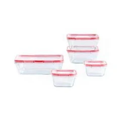 Pyrex Freshlock 10-Piece Glass Storage Set