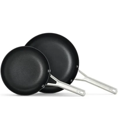 Premier Hard-Anodized Nonstick Frying Pan Set