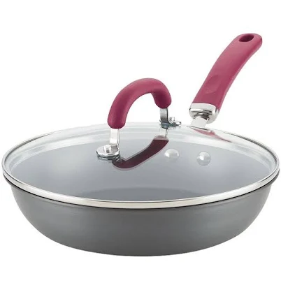 Rachael Ray Create Delicious Hard Anodized Aluminum Nonstick Deep Skillet