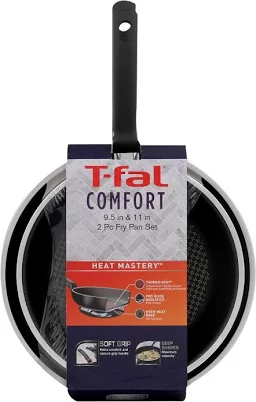 T-Fal Cook & Strain Nonstick Fry Pan Cookware Set