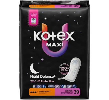 Kotex Maxi Overnight Pads