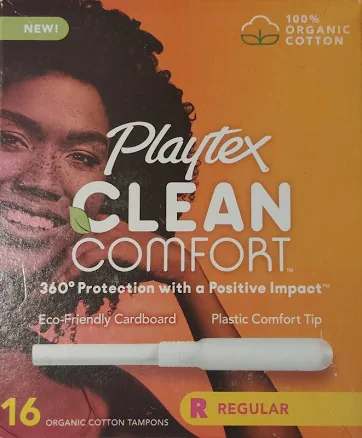 Playtex Clean Comfort 16 Pads Regular