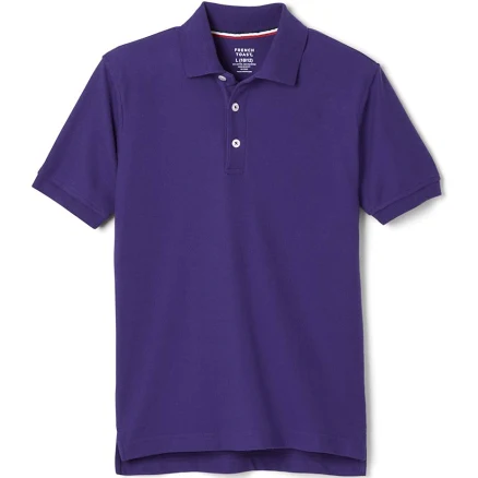 French Toast Boys Short Sleeve Pique Polo