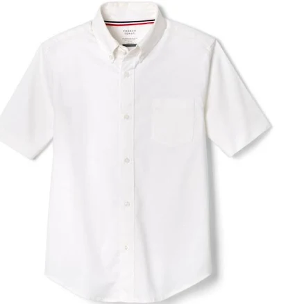French Toast Boys Sleeve Oxford Shirt
