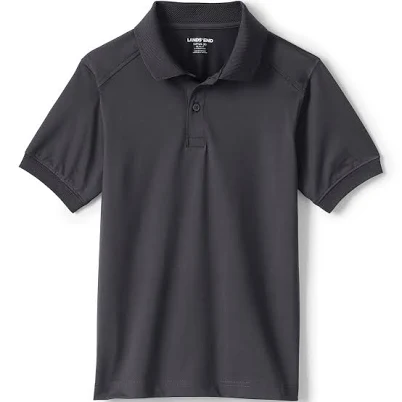 Lands' End School Uniform Kids Short Sleeve Rapid Dry Polo Shirt