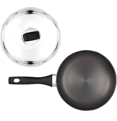 Milton Pro Cook Hard Anodized Nonstick Fry Pan, Induction Compatible