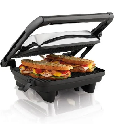 Hamilton Beach Panini Press Gourmet Sandwich Maker 25460A