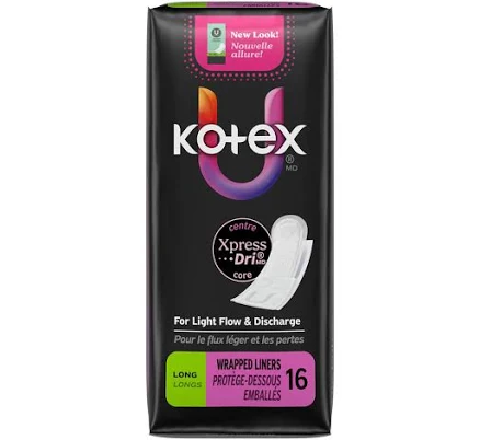 Kotex Wrapped Liners