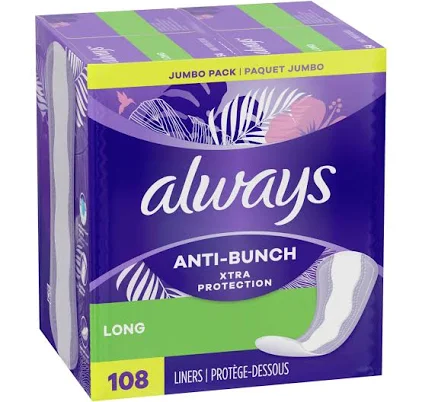 Always Xtra Protection Long Daily Liners