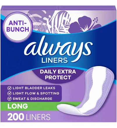 Always xtra Protection Pantiliners