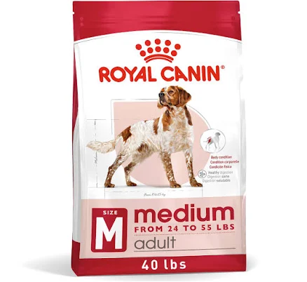 Royal Canin Size Health Nutrition Medium Adult Dry Dog Food, 40 lb