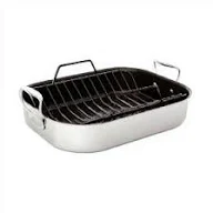 All-Clad Large Nonstick Roasting Pan with Rack