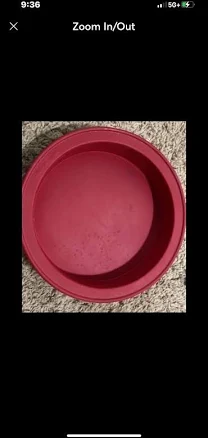 KitchenAid 9 Inch Round Silicone Baking Mold Kitchen