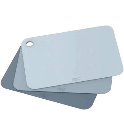Jospeh Joseph Pop Chopping Mats, Set of 3 Light Gray / Gray / Navy