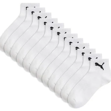 PUMA Women's Quarter Crew Socks (6 Pairs)