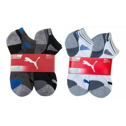 PUMA Men's Dry Cell Moisture Wicking Socks