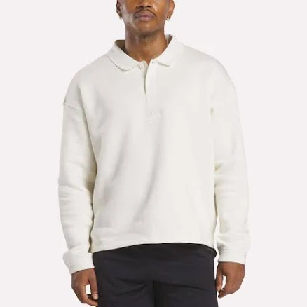 Reebok Men's Wardrobe Essentials Long Sleeve Polo Shirt
