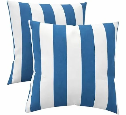 Sunbrella Outdoor Throw Pillows with Covers, Set of 2