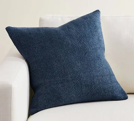 Pottery Barn Faye Linen Textured Pillow Cover