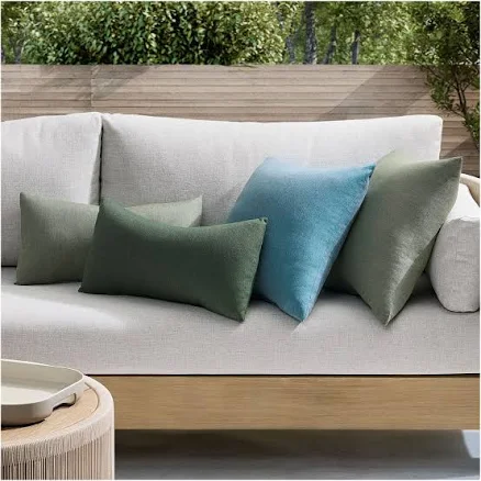 West Elm Sunbrella Indoor/Outdoor Cast Pillow
