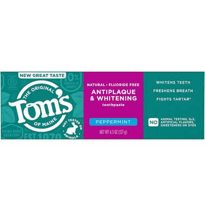 Tom's of Maine Antiplaque Whitening Toothpaste
