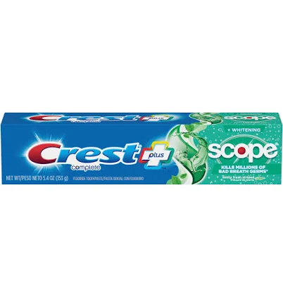 Crest Complete Scope Whitening Toothpaste