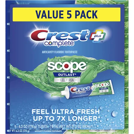 Crest Complete Scope Outlast Ultra Toothpaste
