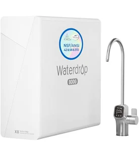 Restored Waterdrop G2 Tankless Reverse Osmosis System 7-Stage Under Sink water Filter