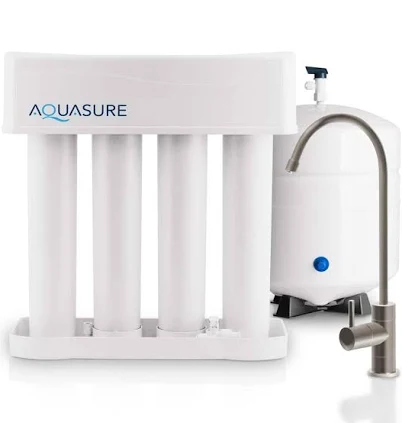 AQUASURE Premier Series 75 GPD Under Sink Reverse Osmosis Water Filtration System