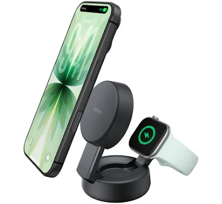 Belkin UltraCharge Pro 2-in-1 Convertible Magnetic Charger