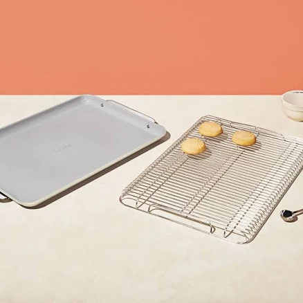 Caraway Baking Sheet & Cooling Rack Non-Stick Non-Toxic