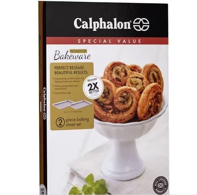 Calphalon Nonstick Bakeware 2-Pc Baking Sheet Set