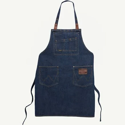 Wrangler Made In Apron Rinse Wash Size One