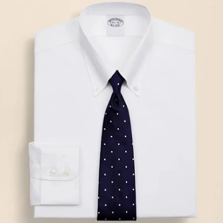 Brooks Brothers Men's Stretch Supima Cotton Non-Iron Dress Shirt