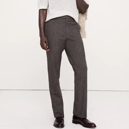 Banana Republic Men's Slim Wrinkle-Resistant Dress Pant