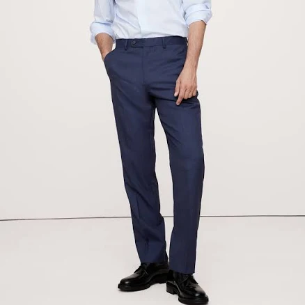 Banana Republic Men's Signature Italian Rustico Suit Pant