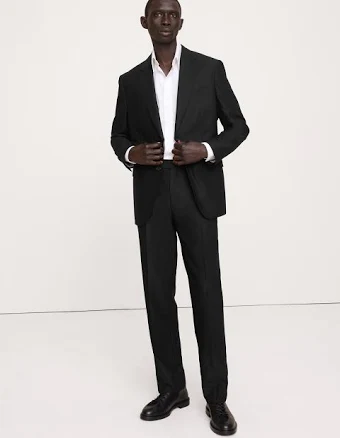 Banana Republic Men's Signature Italian Hopsack Suit Pant